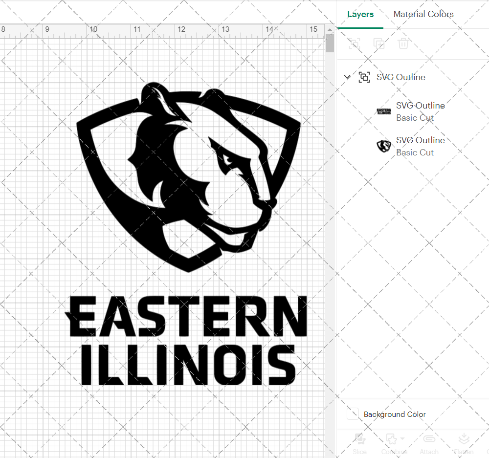Eastern Illinois Panthers Alternate 2015 002, Svg, Dxf, Eps, Png - SvgShopArt