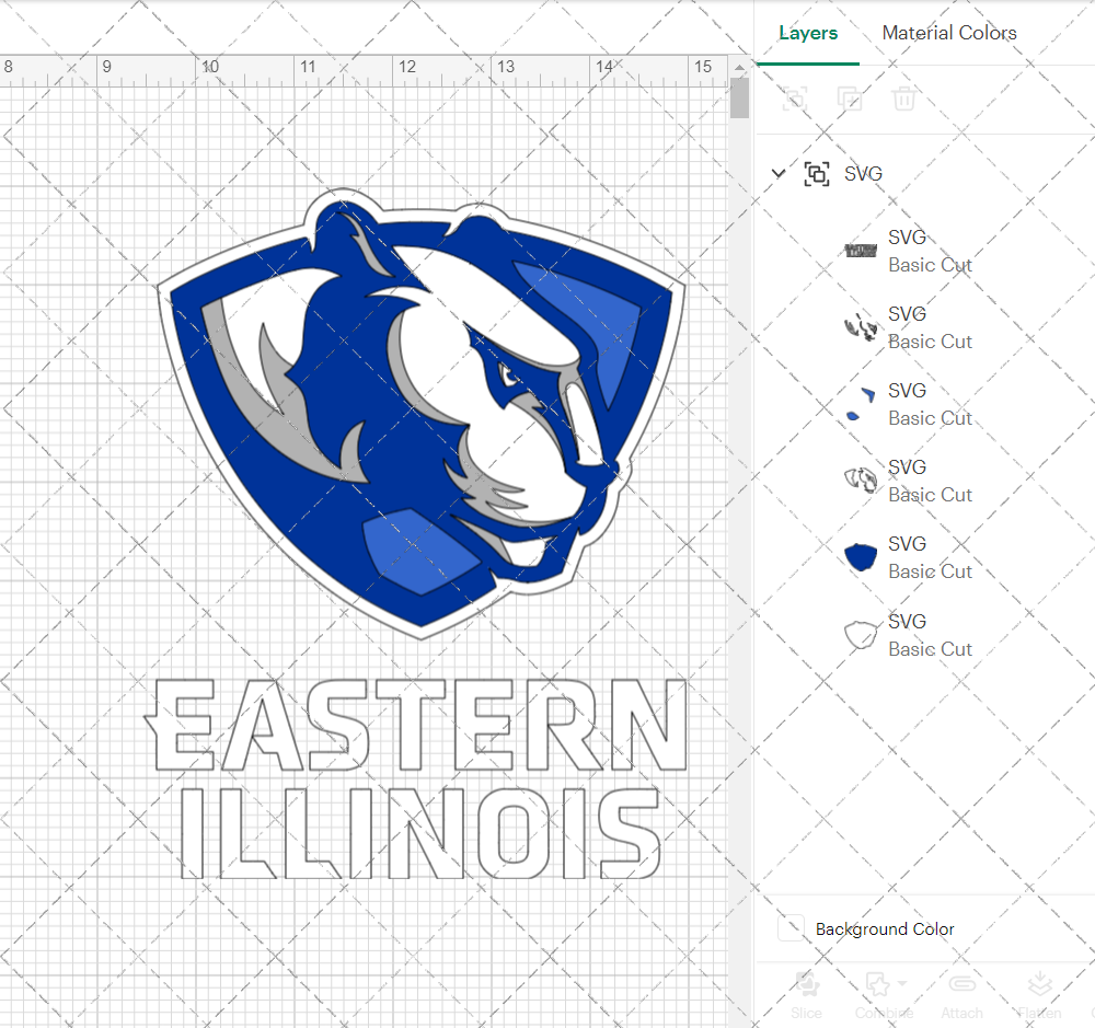 Eastern Illinois Panthers Alternate 2015 003, Svg, Dxf, Eps, Png - SvgShopArt