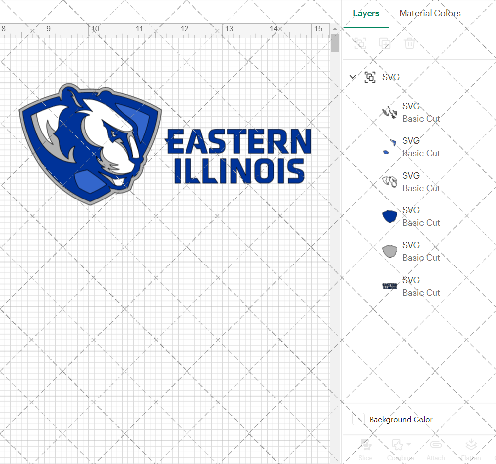 Eastern Illinois Panthers Alternate 2015 006, Svg, Dxf, Eps, Png - SvgShopArt