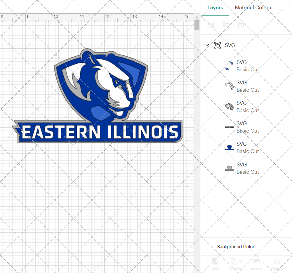 Eastern Illinois Panthers Alternate 2015 008, Svg, Dxf, Eps, Png - SvgShopArt