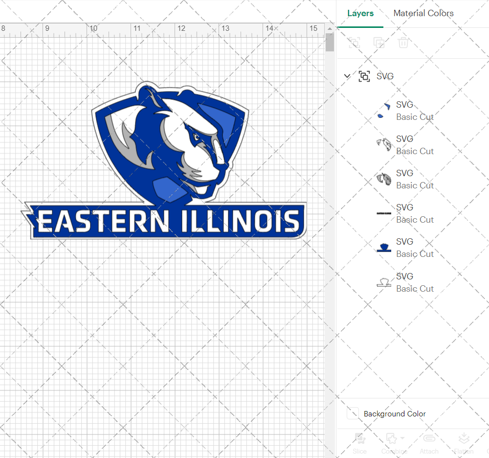 Eastern Illinois Panthers Alternate 2015 009, Svg, Dxf, Eps, Png - SvgShopArt