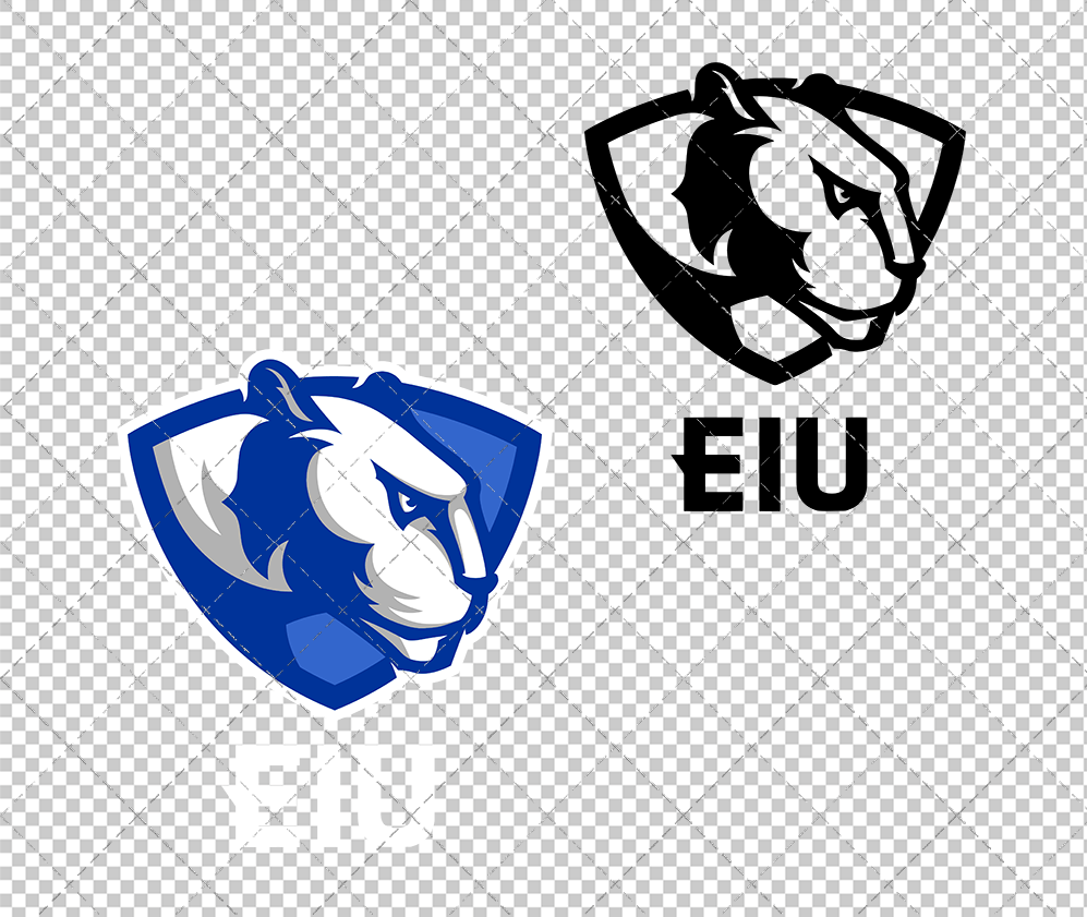 Eastern Illinois Panthers Alternate 2015 011, Svg, Dxf, Eps, Png - SvgShopArt