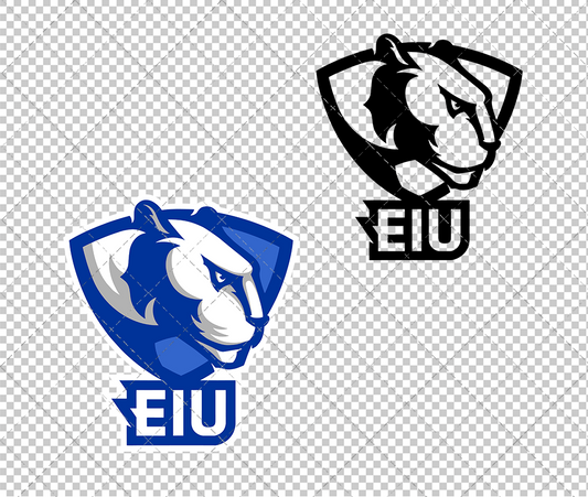 Eastern Illinois Panthers Alternate 2015 013, Svg, Dxf, Eps, Png - SvgShopArt
