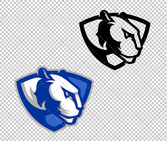 Eastern Illinois Panthers Alternate 2015, Svg, Dxf, Eps, Png - SvgShopArt