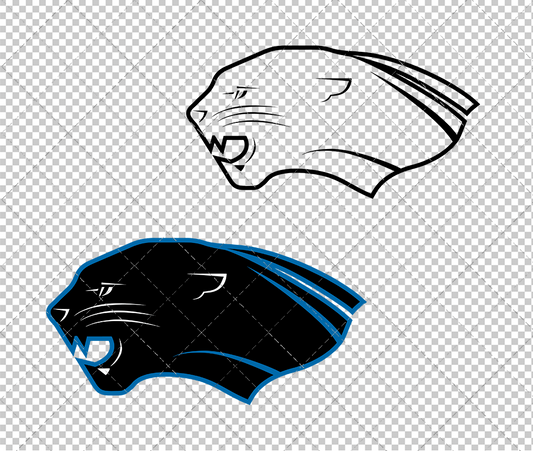 Eastern Illinois Panthers Secondary 2000, Svg, Dxf, Eps, Png - SvgShopArt