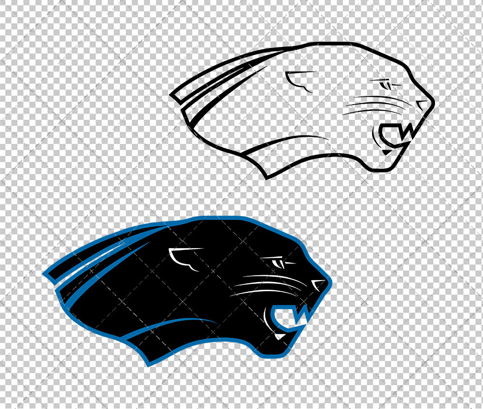 Eastern Illinois Panthers Secondary 2008, Svg, Dxf, Eps, Png - SvgShopArt