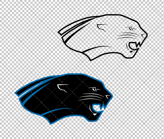 Eastern Illinois Panthers Secondary 2008, Svg, Dxf, Eps, Png - SvgShopArt