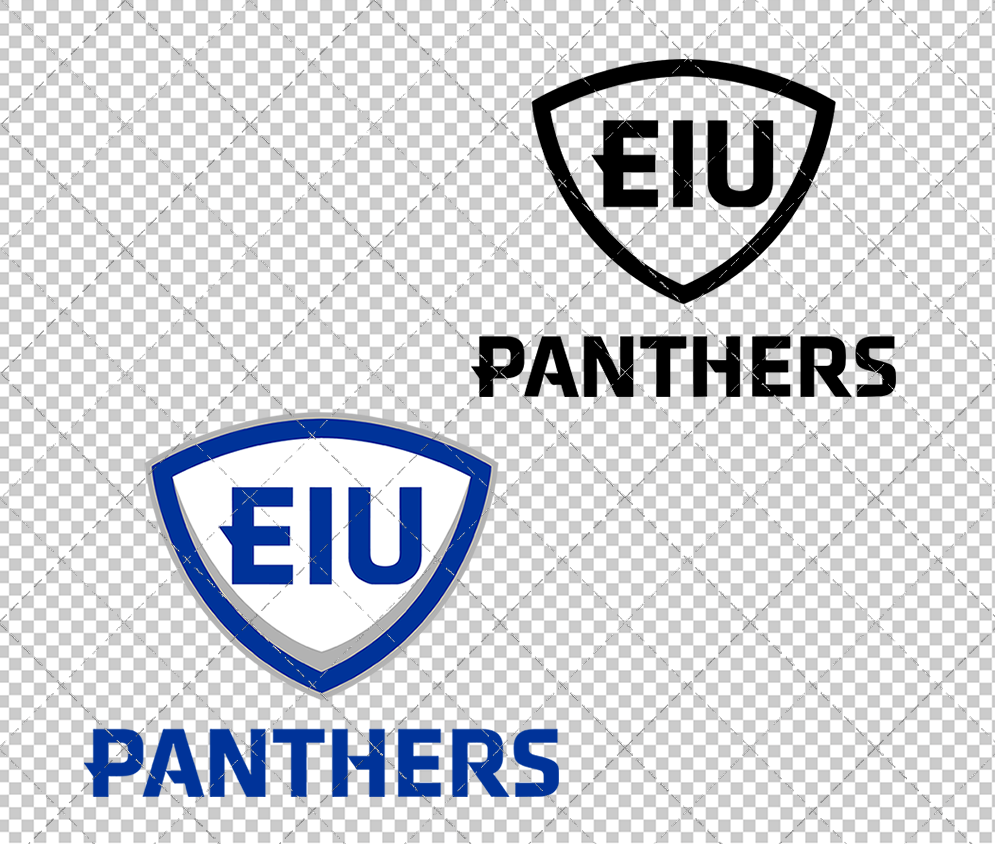 Eastern Illinois Panthers Secondary 2015 002, Svg, Dxf, Eps, Png - SvgShopArt