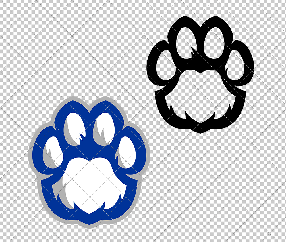 Eastern Illinois Panthers Secondary 2015, Svg, Dxf, Eps, Png - SvgShopArt