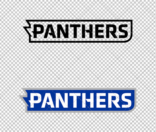Eastern Illinois Panthers Wordmark 2015 005, Svg, Dxf, Eps, Png - SvgShopArt