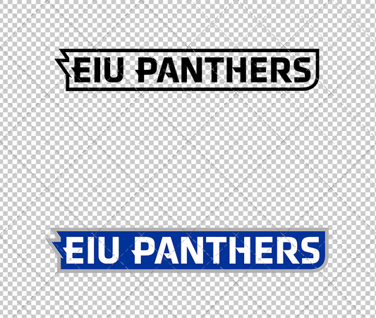 Eastern Illinois Panthers Wordmark 2015 008, Svg, Dxf, Eps, Png - SvgShopArt