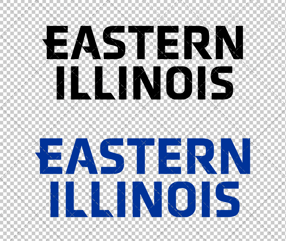 Eastern Illinois Panthers Wordmark 2015 009, Svg, Dxf, Eps, Png - SvgShopArt