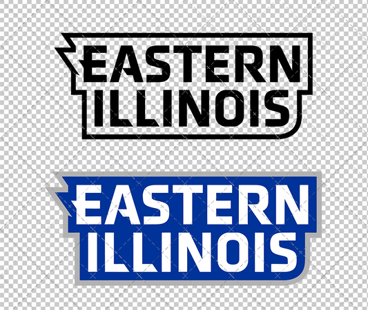 Eastern Illinois Panthers Wordmark 2015 011, Svg, Dxf, Eps, Png - SvgShopArt