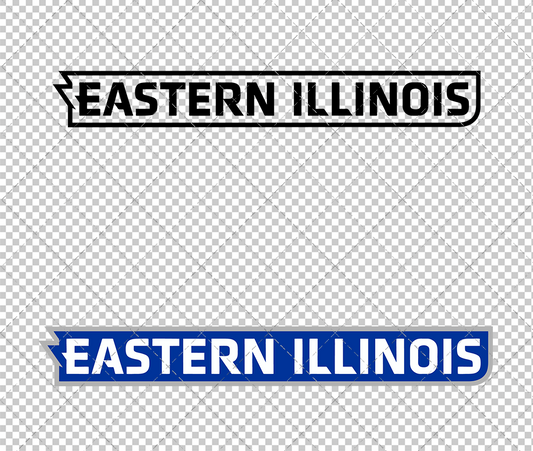 Eastern Illinois Panthers Wordmark 2015 014, Svg, Dxf, Eps, Png - SvgShopArt