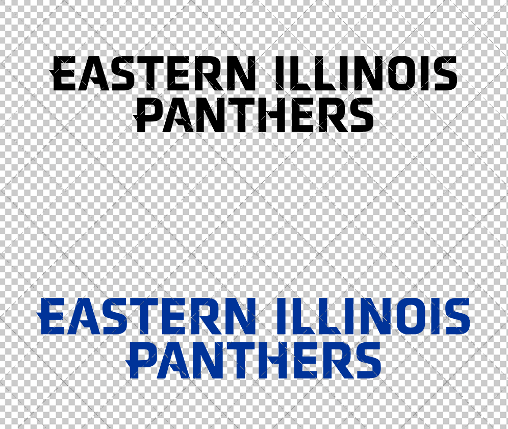 Eastern Illinois Panthers Wordmark 2015 015, Svg, Dxf, Eps, Png - SvgShopArt