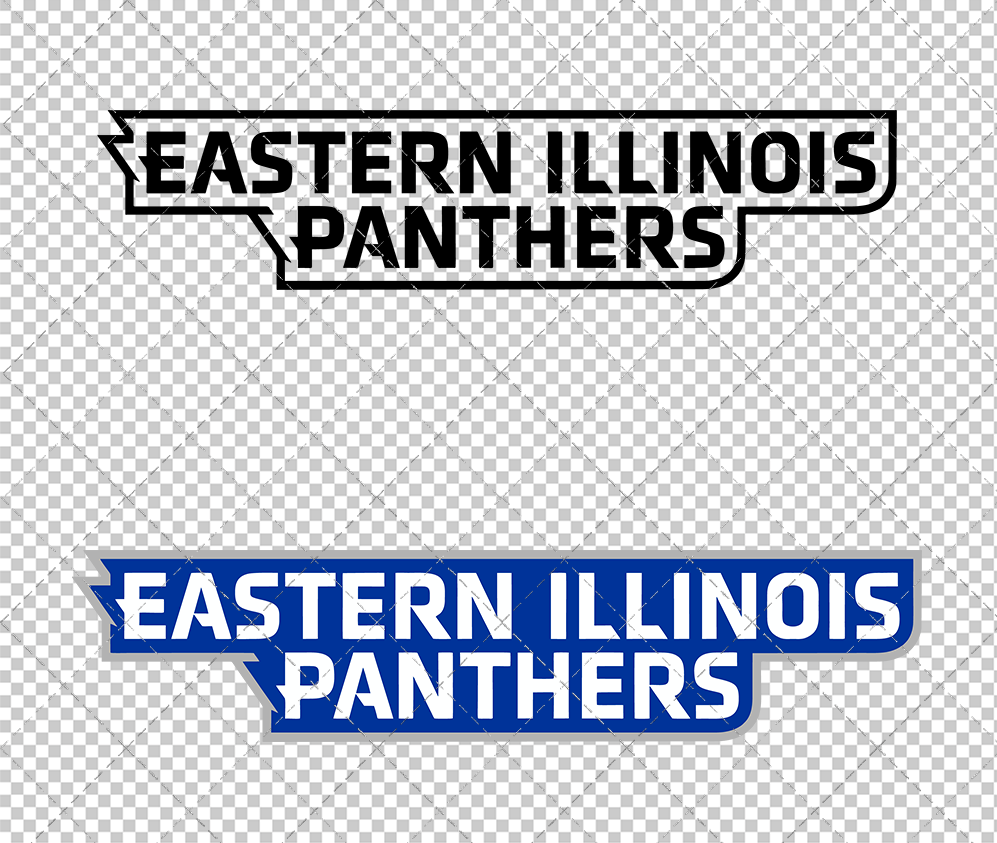 Eastern Illinois Panthers Wordmark 2015 017, Svg, Dxf, Eps, Png - SvgShopArt