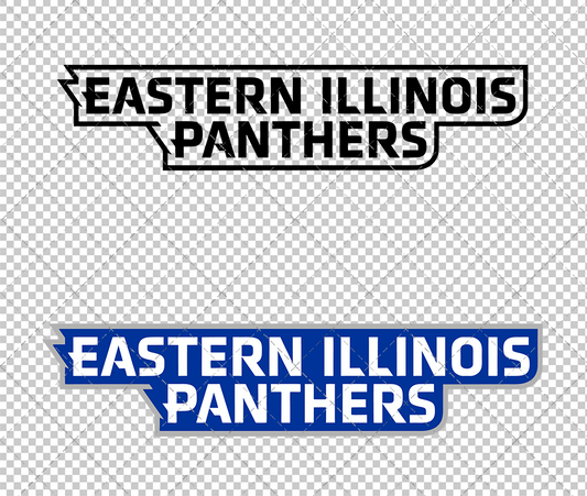 Eastern Illinois Panthers Wordmark 2015 017, Svg, Dxf, Eps, Png - SvgShopArt