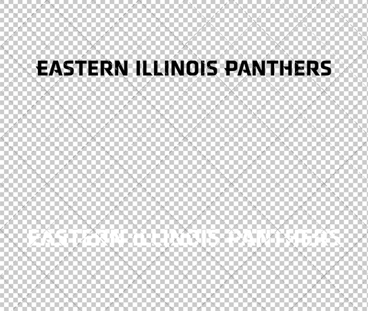 Eastern Illinois Panthers Wordmark 2015 019, Svg, Dxf, Eps, Png - SvgShopArt