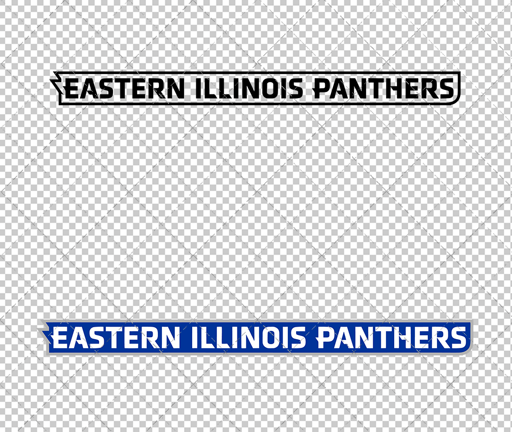 Eastern Illinois Panthers Wordmark 2015 020, Svg, Dxf, Eps, Png - SvgShopArt