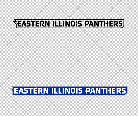 Eastern Illinois Panthers Wordmark 2015 020, Svg, Dxf, Eps, Png - SvgShopArt