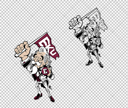 Eastern Kentucky Colonels 1974, Svg, Dxf, Eps, Png - SvgShopArt