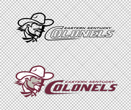 Eastern Kentucky Colonels 2006, Svg, Dxf, Eps, Png - SvgShopArt
