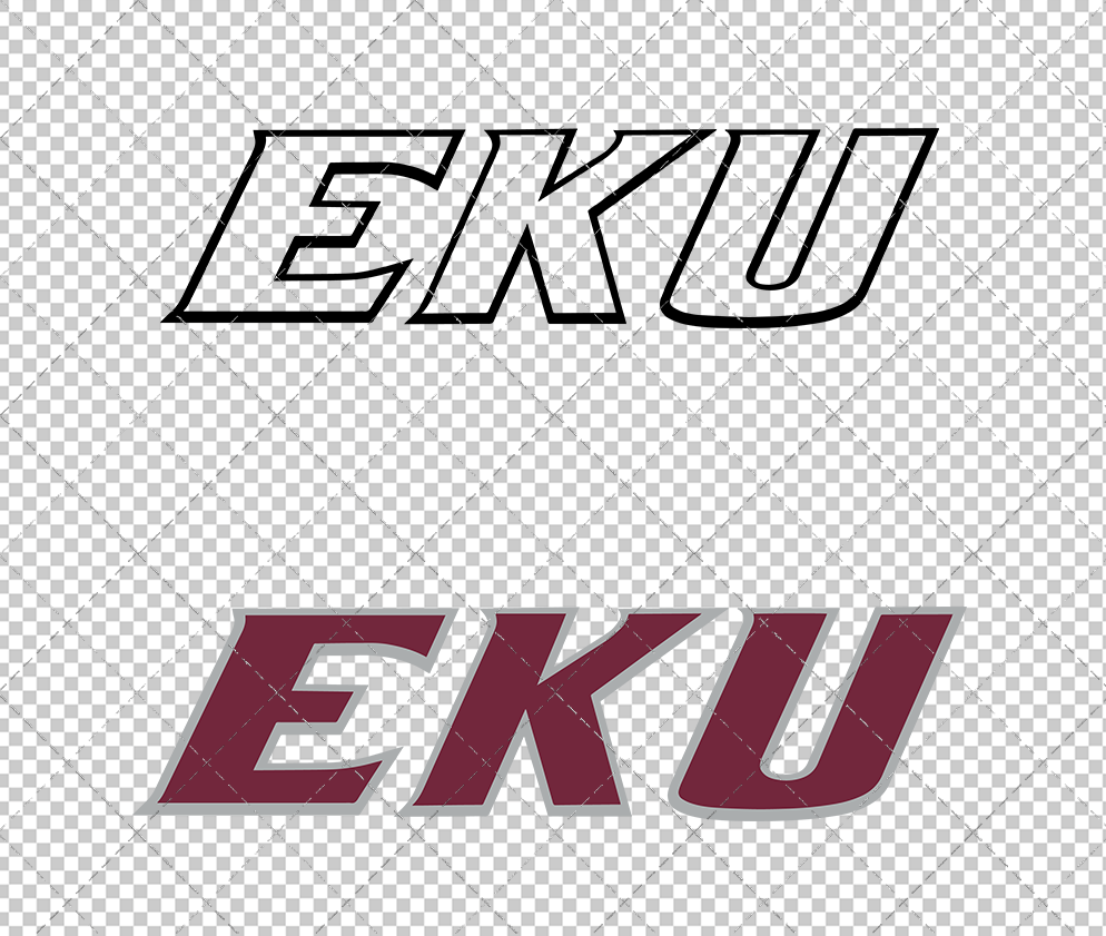 Eastern Kentucky Colonels Alternate 2006 002, Svg, Dxf, Eps, Png - SvgShopArt
