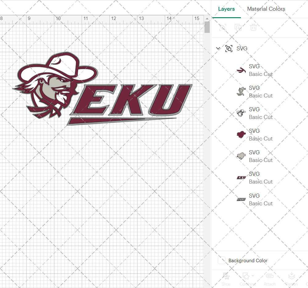 Eastern Kentucky Colonels Alternate 2006 005, Svg, Dxf, Eps, Png - SvgShopArt
