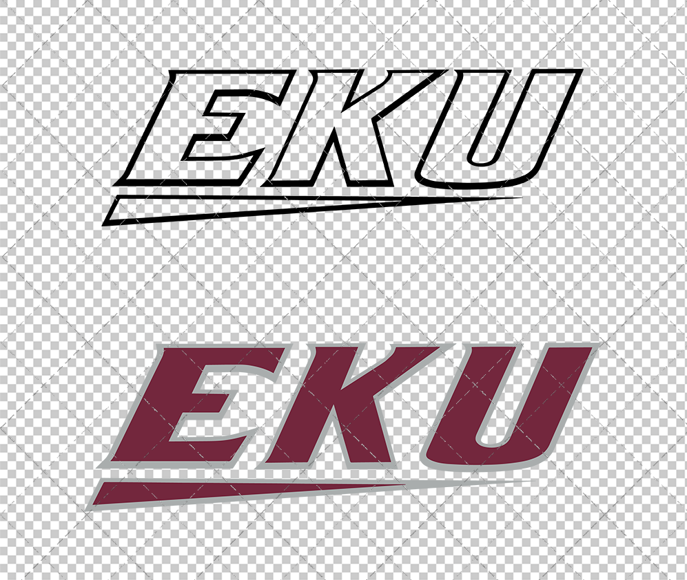 Eastern Kentucky Colonels Alternate 2006, Svg, Dxf, Eps, Png - SvgShopArt