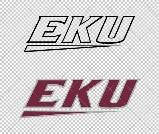 Eastern Kentucky Colonels Alternate 2006, Svg, Dxf, Eps, Png - SvgShopArt