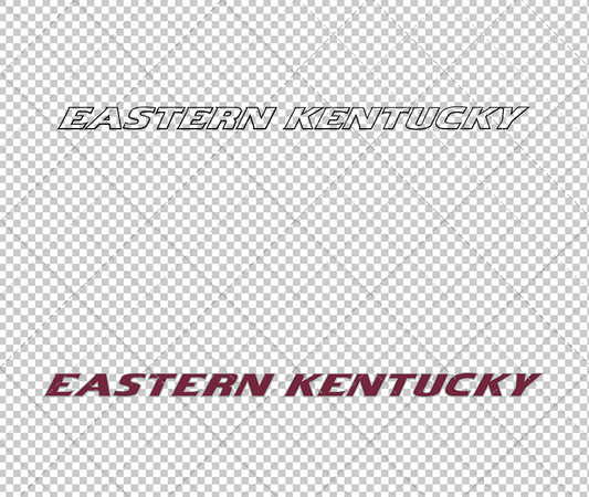 Eastern Kentucky Colonels Wordmark 2006 004, Svg, Dxf, Eps, Png - SvgShopArt