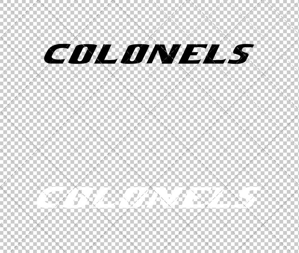 Eastern Kentucky Colonels Wordmark 2017 010, Svg, Dxf, Eps, Png - SvgShopArt