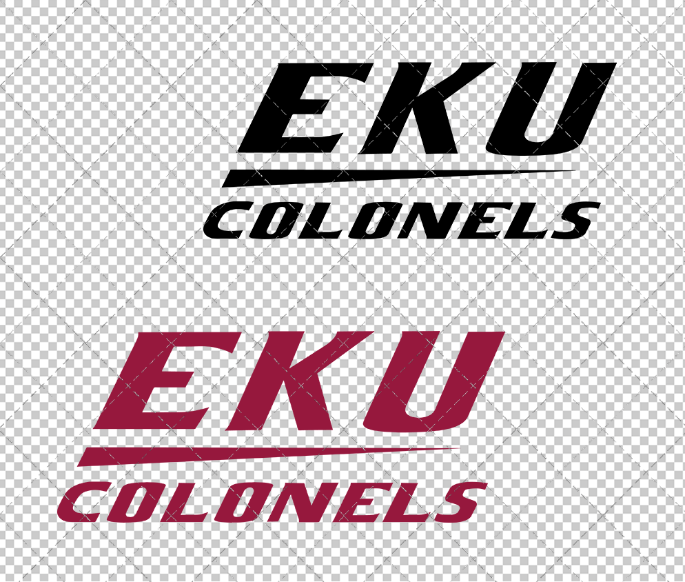Eastern Kentucky Colonels Wordmark 2017 013, Svg, Dxf, Eps, Png - SvgShopArt