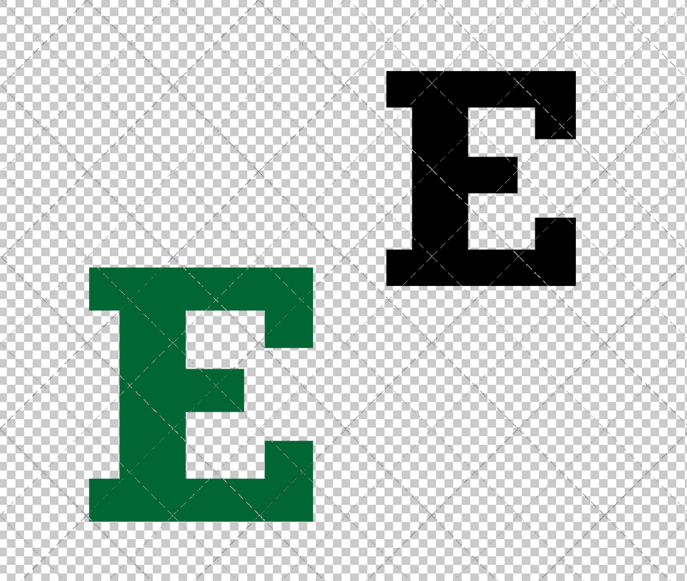 Eastern Michigan Eagles 2001, Svg, Dxf, Eps, Png - SvgShopArt
