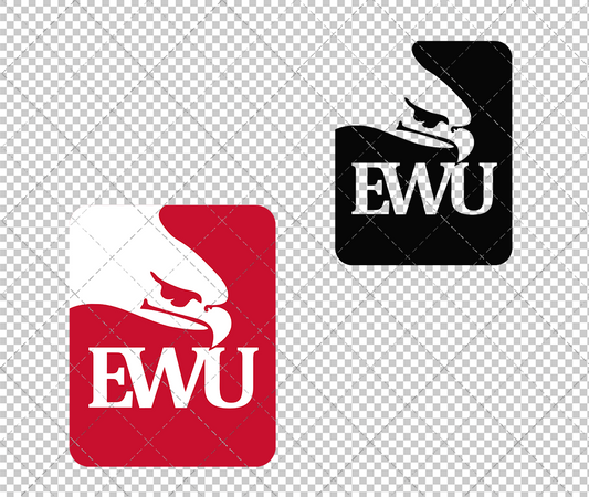 Eastern Washington Eagles 1980, Svg, Dxf, Eps, Png - SvgShopArt