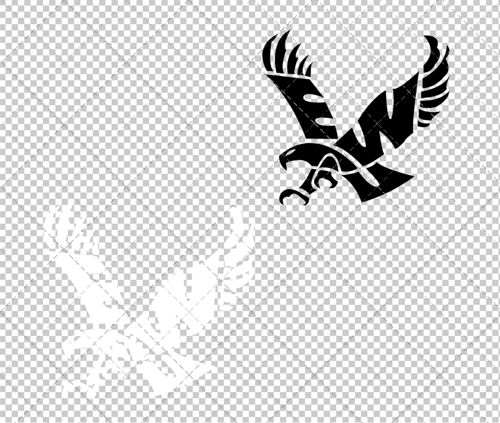 Eastern Washington Eagles 2000 006, Svg, Dxf, Eps, Png - SvgShopArt