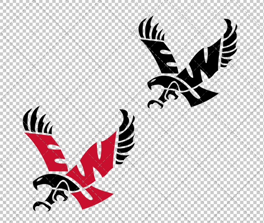 Eastern Washington Eagles 2000, Svg, Dxf, Eps, Png - SvgShopArt