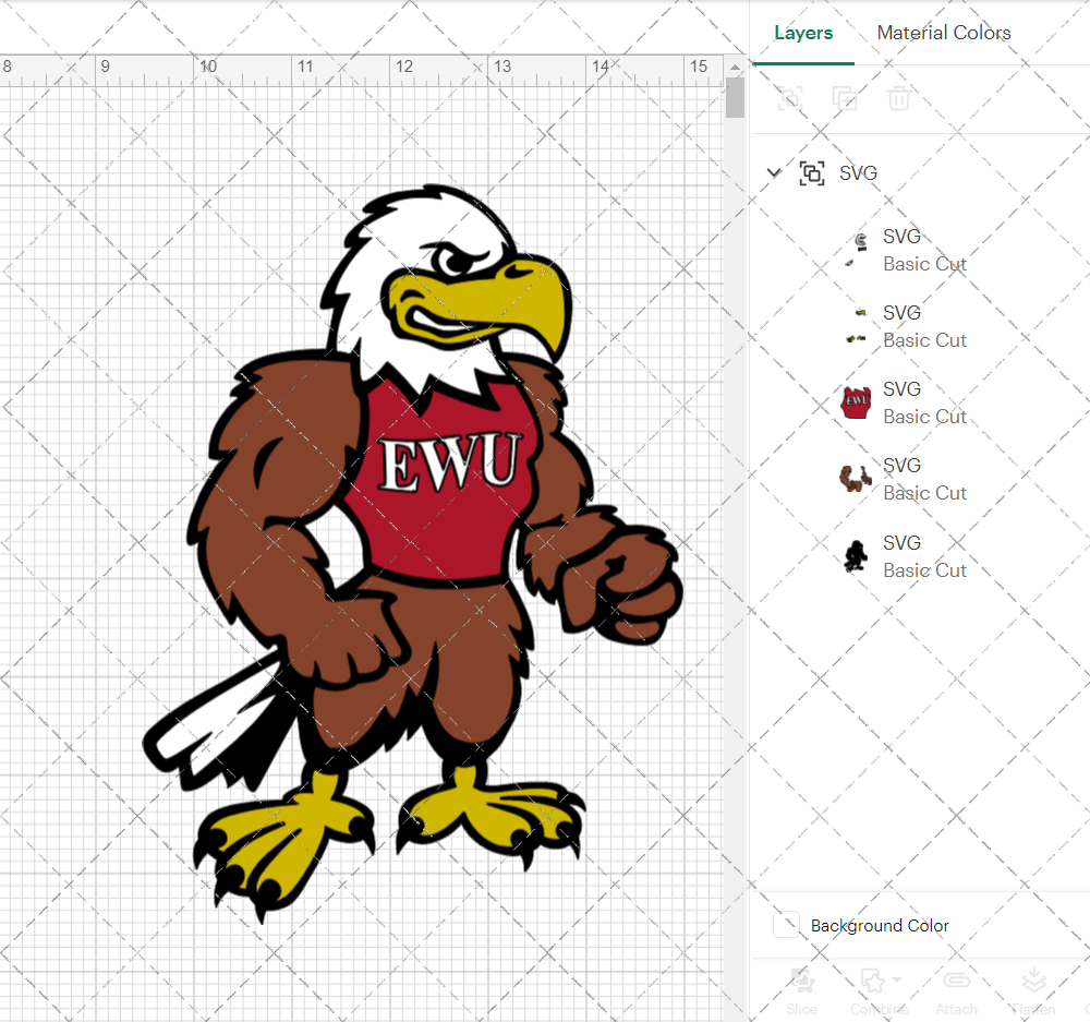 Eastern Washington Eagles Mascot 2005, Svg, Dxf, Eps, Png - SvgShopArt