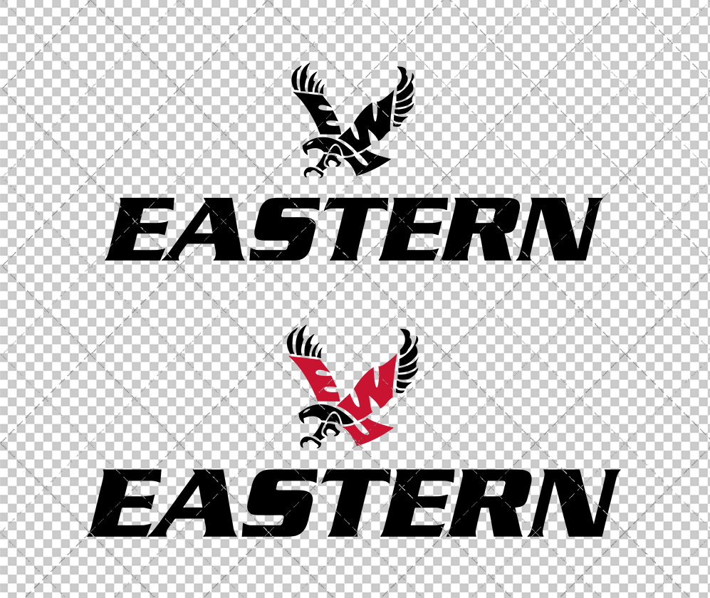 Eastern Washington Eagles Secondary 2015 002, Svg, Dxf, Eps, Png - SvgShopArt