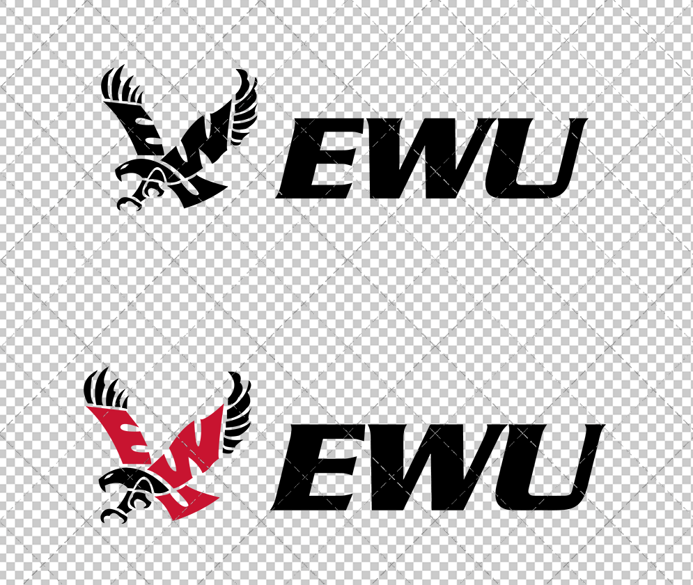 Eastern Washington Eagles Secondary 2015 003, Svg, Dxf, Eps, Png - SvgShopArt
