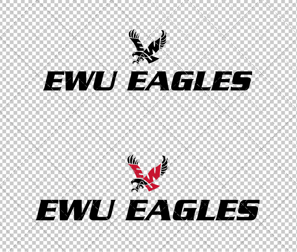 Eastern Washington Eagles Secondary 2015 006, Svg, Dxf, Eps, Png - SvgShopArt