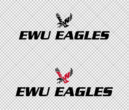 Eastern Washington Eagles Secondary 2015 006, Svg, Dxf, Eps, Png - SvgShopArt