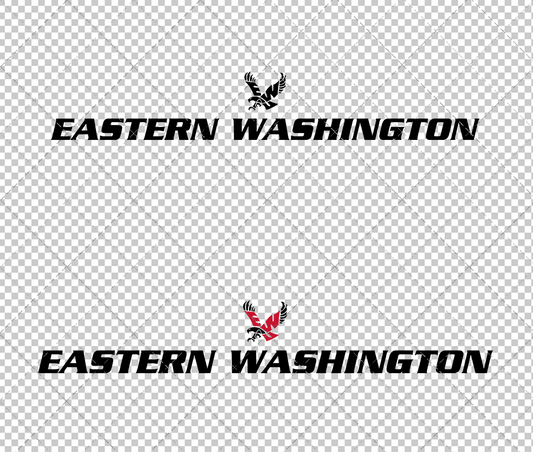Eastern Washington Eagles Secondary 2015 008, Svg, Dxf, Eps, Png - SvgShopArt