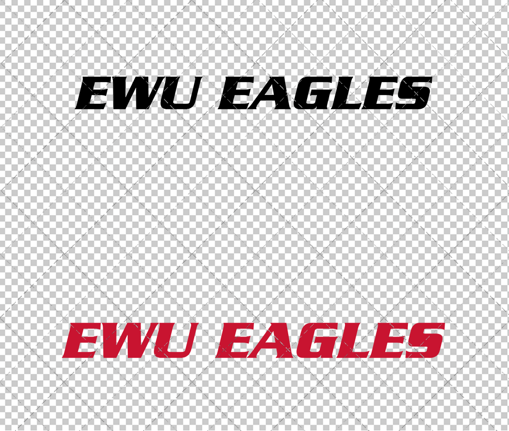 Eastern Washington Eagles Wordmark 2015 003, Svg, Dxf, Eps, Png - SvgShopArt