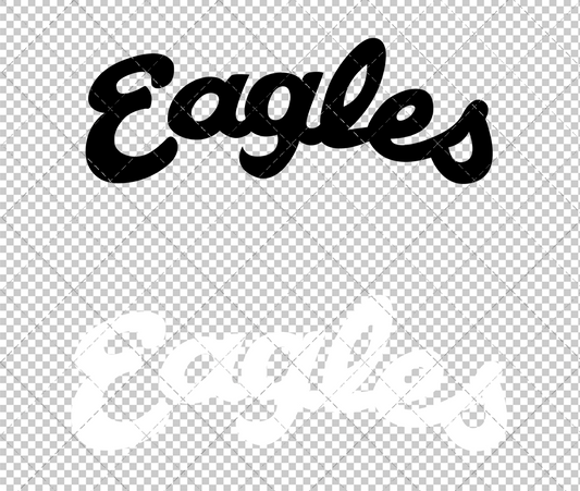 Eastern Washington Eagles Wordmark 2023 006, Svg, Dxf, Eps, Png - SvgShopArt