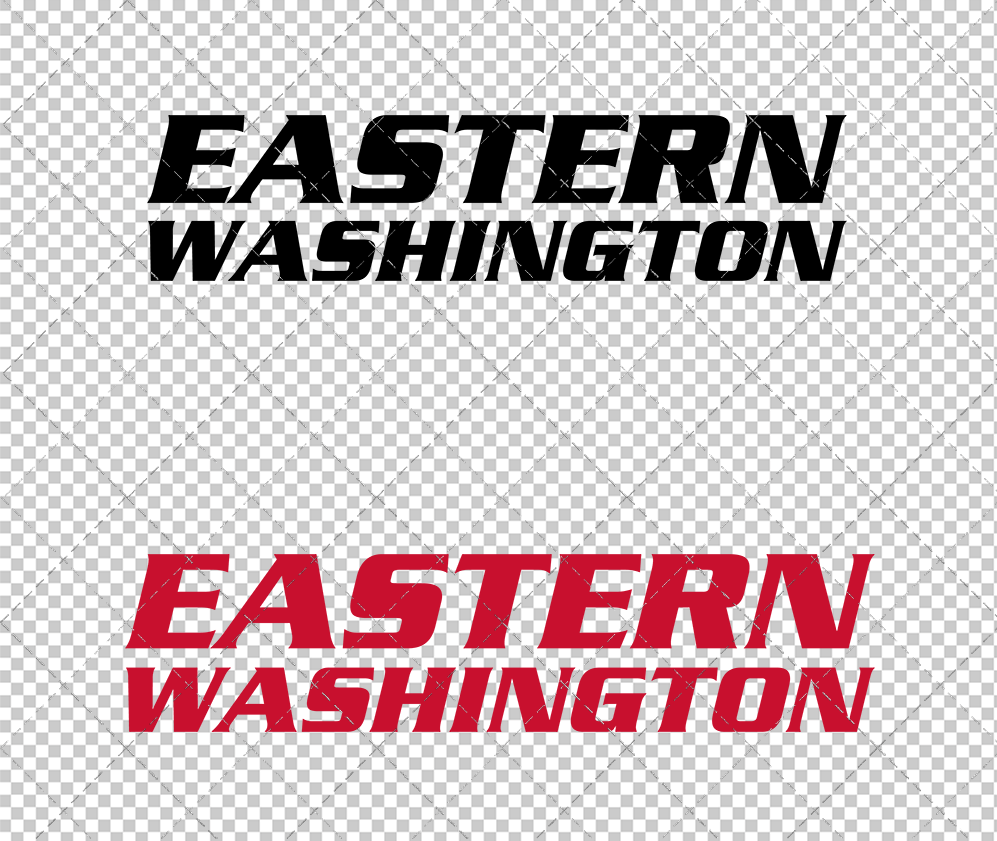 Eastern Washington Eagles Wordmark 2023, Svg, Dxf, Eps, Png - SvgShopArt