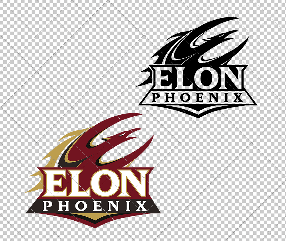 Elon Phoenix Secondary 2016, Svg, Dxf, Eps, Png - SvgShopArt