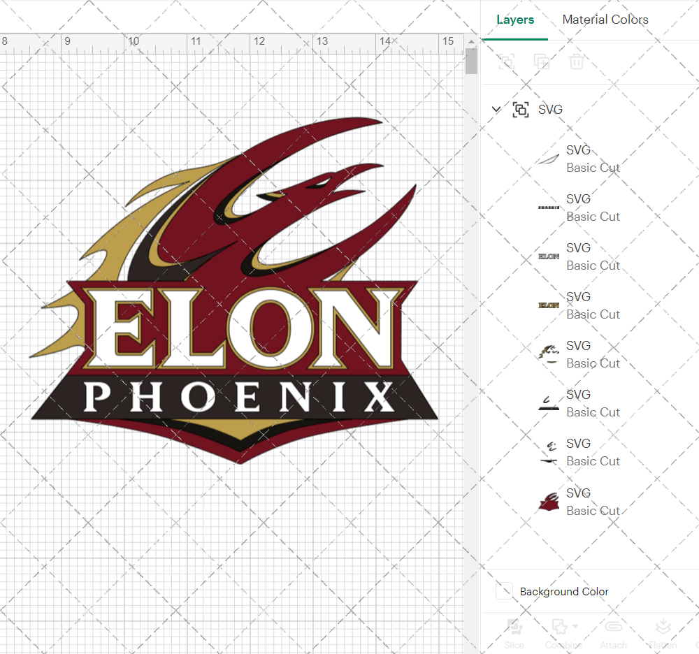 Elon Phoenix Secondary 2016, Svg, Dxf, Eps, Png - SvgShopArt