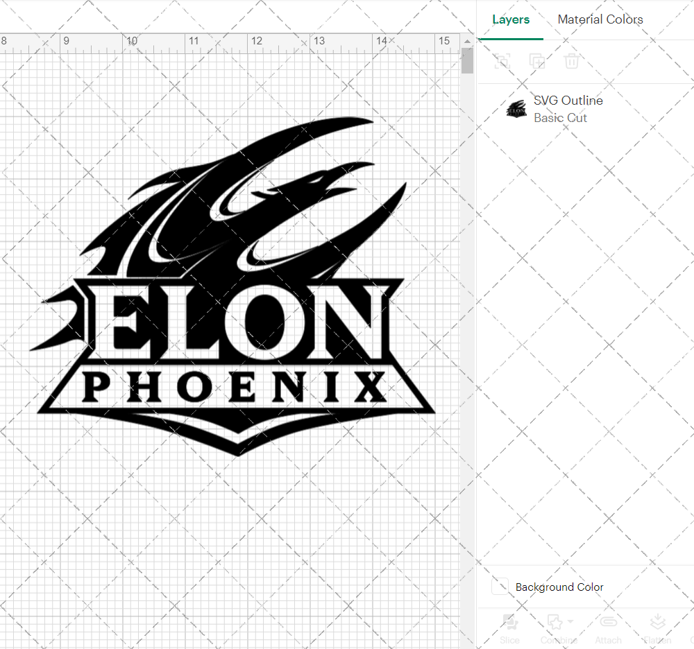 Elon Phoenix Secondary 2016, Svg, Dxf, Eps, Png - SvgShopArt