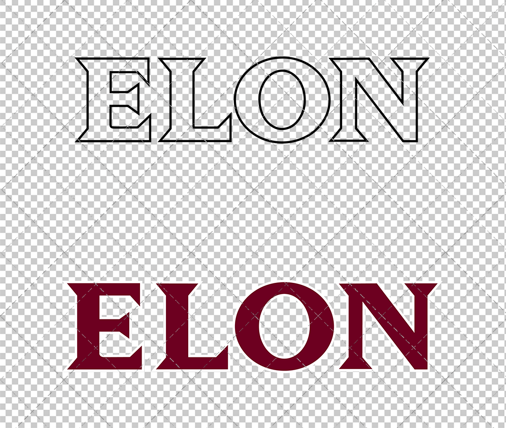 Elon Phoenix Wordmark 2016 002, Svg, Dxf, Eps, Png - SvgShopArt